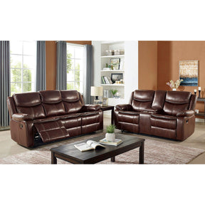 Jeanna - Sofa & Loveseat - Brown