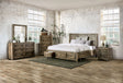Oakridge - 4 Piece Queen Bedroom Set - Ash Brown