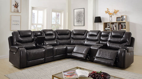 Mariah - Power Sectional - Home Elegance USA