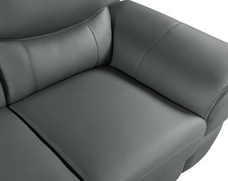 Genuine Leather Chair - Home Elegance USA