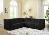 Relax - Modular Sectional 5 Piece - Black - Modern & Contemporary - Home Elegance USA