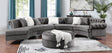 Sophronia - Sectional - Gray