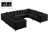 Tremblay - Modular Sectional 8 Piece - Black - Fabric - Home Elegance USA