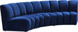 Infinity Modular Sofa In Navy - 638Navy-3Pc | Meridian