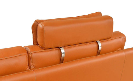 533 Modern Italian Leather Sectional | ESF