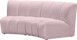 Meridian Furniture - Infinity Modular Sofa In Pink - 638Pink-2Pc