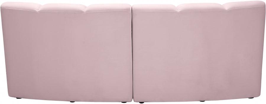 Meridian Furniture - Infinity Modular Sofa In Pink - 638Pink-2Pc