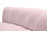 Meridian Furniture - Infinity Modular 5 Piece Sectional In Pink - 638Pink-5Pc