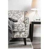 Furniture of America Dorset Stationary Fabric Accent Chair SM8564-CH-FL - Home Elegance USA