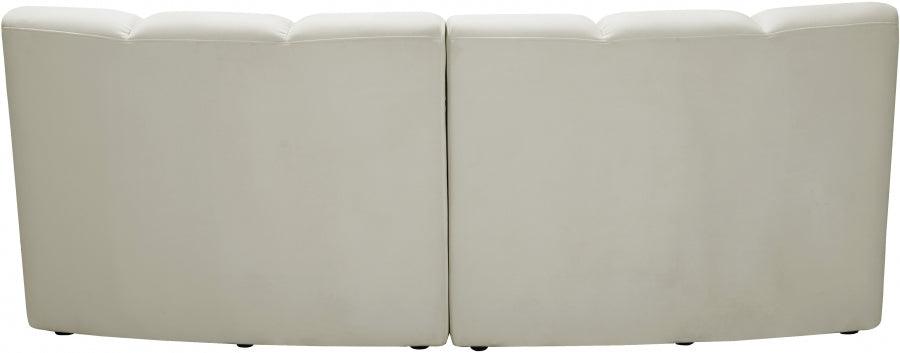 Meridian Furniture - Infinity Modular Sofa In Cream - 638Cream-2Pc