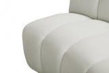 Meridian Furniture - Infinity Modular Sofa In Cream - 638Cream-2Pc