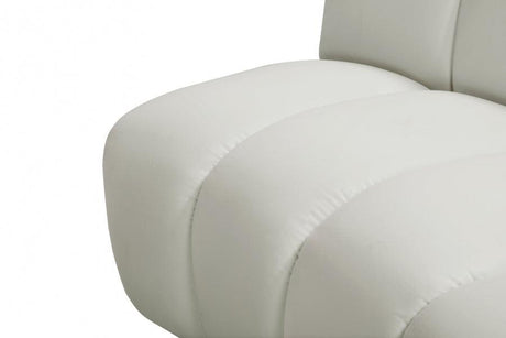 Meridian Furniture - Infinity Modular Sofa In Cream - 638Cream-2Pc