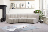 Meridian Furniture - Infinity Modular Sofa In Cream - 638Cream-3Pc