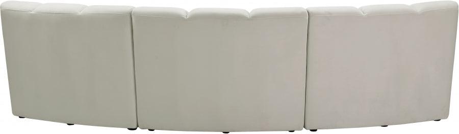 Meridian Furniture - Infinity Modular Sofa In Cream - 638Cream-3Pc