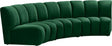 Infinity Modular Sofa In Green - 638Green-3Pc | Meridian