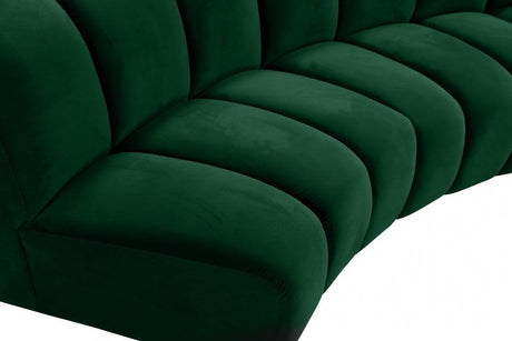 Meridian Furniture - Infinity Modular Sofa In Green - 638Green-3Pc