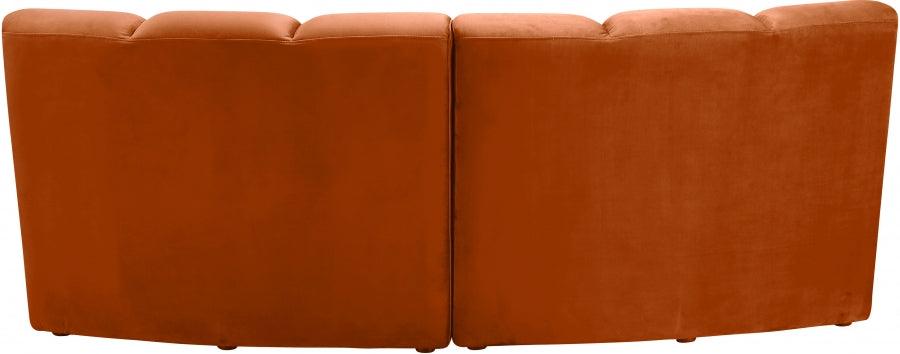 Meridian Furniture - Infinity Modular Sofa In Cognac - 638Cognac-2Pc