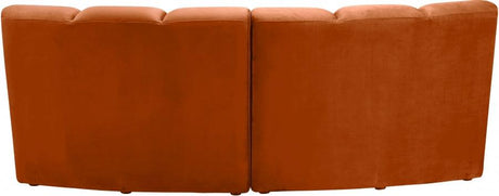 Meridian Furniture - Infinity Modular Sofa In Cognac - 638Cognac-2Pc