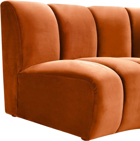 Meridian Furniture - Infinity Modular Sofa In Cognac - 638Cognac-2Pc