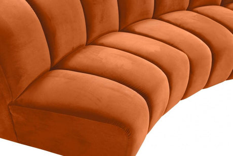 Meridian Furniture - Infinity Modular Sofa In Cognac - 638Cognac-2Pc