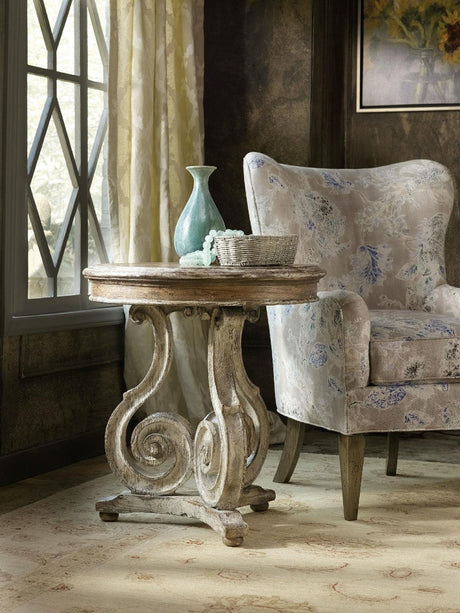 Hooker Furniture Chatelet Scroll Accent Table