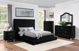 Stefania - 5 Piece Queen Bedroom Set With Chest - Black