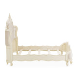 Aico Furniture - Lavelle Eastern King Wing Mansion Bed In Classic Pearl - 54000Cekwm-1130