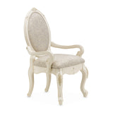 Michael Amini Lavelle Classic Pearl Arm Chair - Home Elegance USA