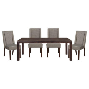 Kavanaugh 5 Piece Dining Room Set In Dark Brown 5409-78-5Set | Homelegance - sold by Home Elegance USA