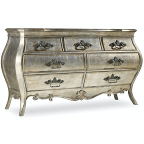 Sanctuary Seven-Drawer Dresser Bardot Silver Leaf – Hooker Furniture