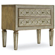 Sanctuary Bachelors Chest in Avalon Silver Leaf Finish | Hooker
