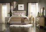 Hooker Furniture Sanctuary Mirrored Upholstered Bed