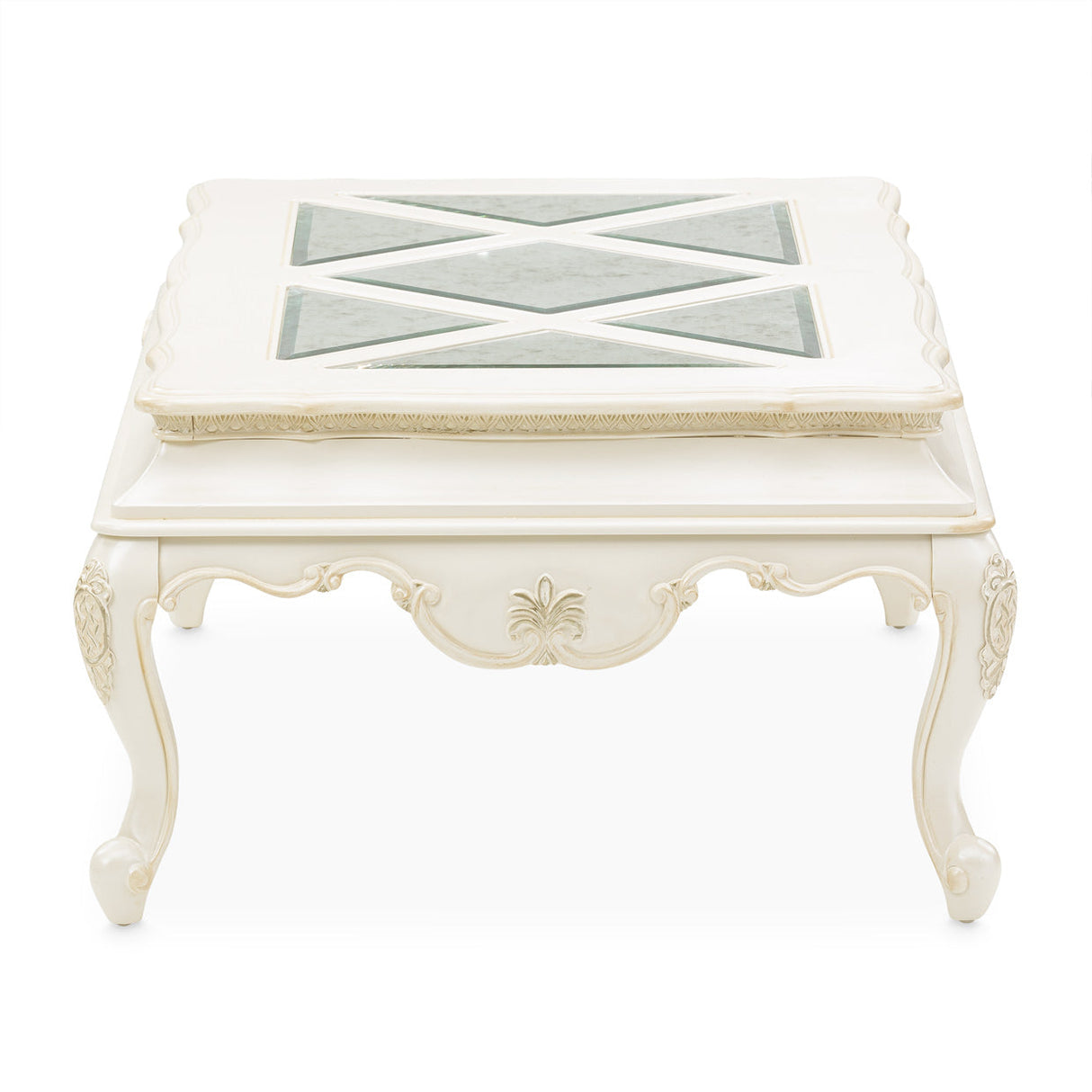 Aico Furniture - Lavelle Cocktail Table In Classic Pearl - 54201-113