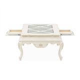 Michael Amini Lavelle Classic Pearl Rectangle Cocktail Table - Home Elegance USA