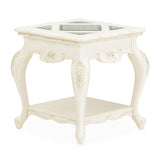 Aico Furniture - Lavelle End Table In Classic Pearl - 54202-113