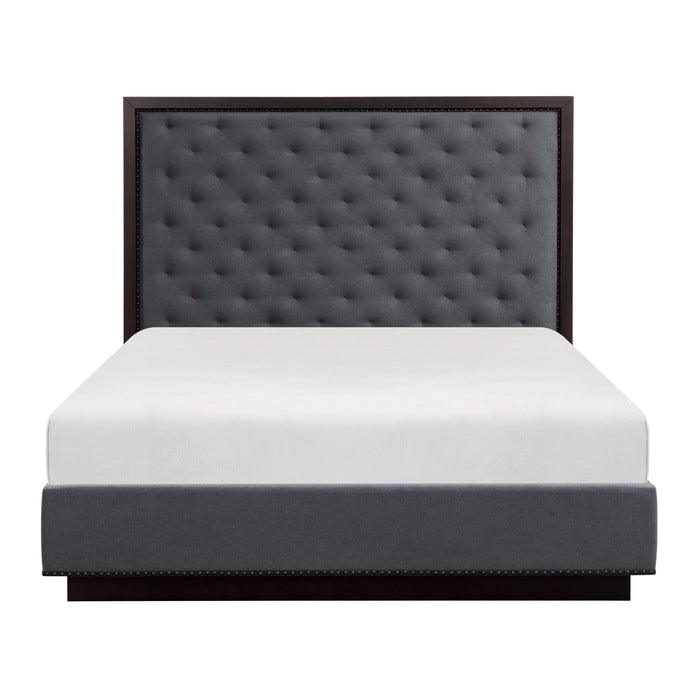 Homelegance - Larchmont Charcoal Queen Bed - 5424-1