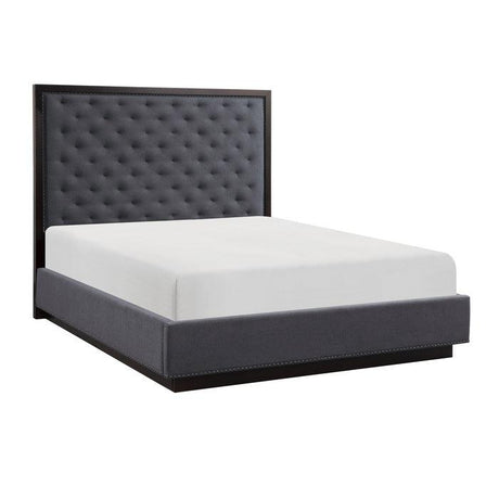 Homelegance - Larchmont Charcoal Eastern King Bed - 5424K-1Ek