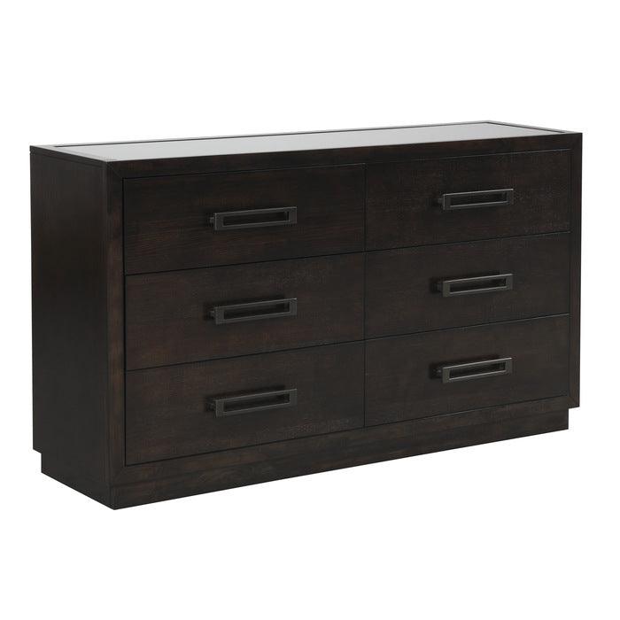 Homelegance - Larchmont Charcoal 5 Piece Eastern King Bedroom Set - 5424K-1Ek-9