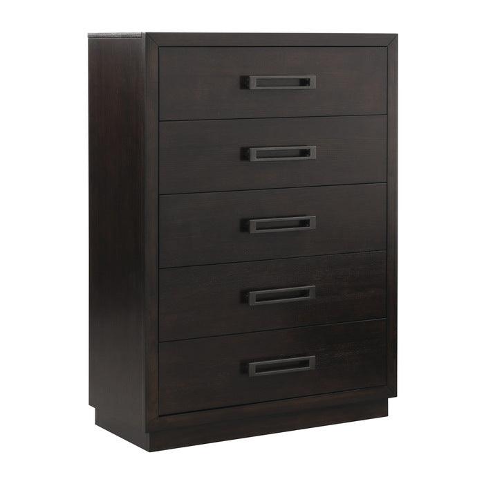 Homelegance - Larchmont Charcoal 5 Piece Queen Bedroom Set - 5424-1-9