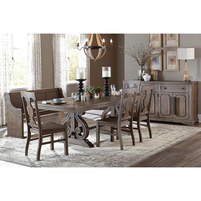 Homelegance - Toulon Trestle Dining Table - 5438-96
