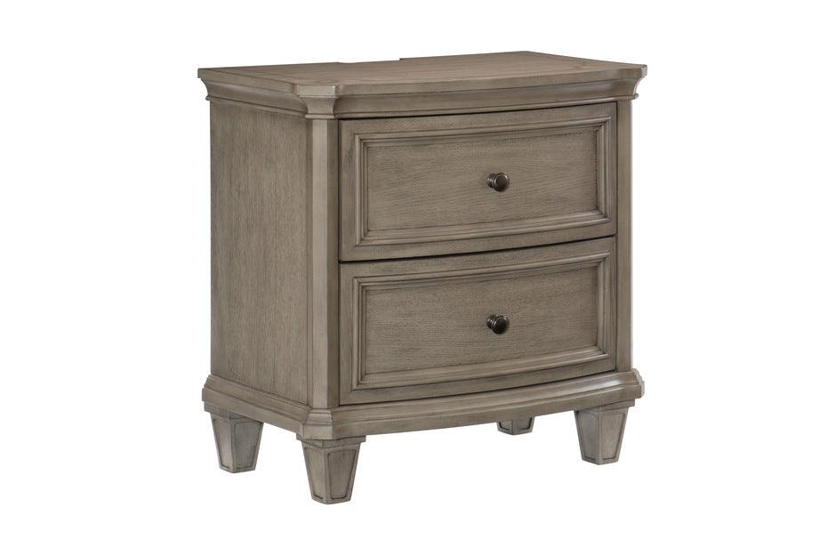 Homelegance - Vermillion Night Stand In Gray Cashmere - 5442-4