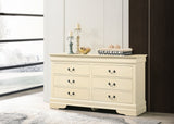 Glory Furniture LouisPhillipe G02175-D Dresser , Beige - Home Elegance USA