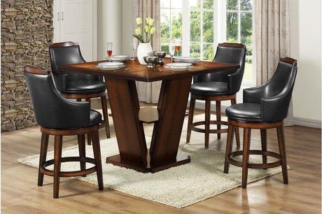 Homelegance - Bayshore 5 Piece Counter Height Table Set - 5447-36-24Fas