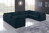 Mackenzie - Modular Sectional 8 Piece - Navy - Home Elegance USA