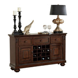 Homelegance - Lordsburg Server In Brown Cherry - 5473-40