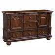 Lordsburg Dining Buffet/Server | Brown Cherry Finish | Parquet Veneer | Homelegance