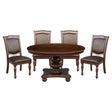Lordsburg 5 Piece Dining Room Set In Brown Cherry 5473-54-5Set | Homelegance