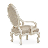 Aico Furniture - Lavelle Oval Back Wood Chair Mystic In Classic Pearl - 54834-Mystc-113