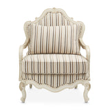 Michael Amini Lavelle Classic Pearl Bergere Wood Chair - Home Elegance USA