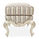Aico Furniture - Lavelle Chair Ottoman In Classic Pearl - 54875-Birch-113